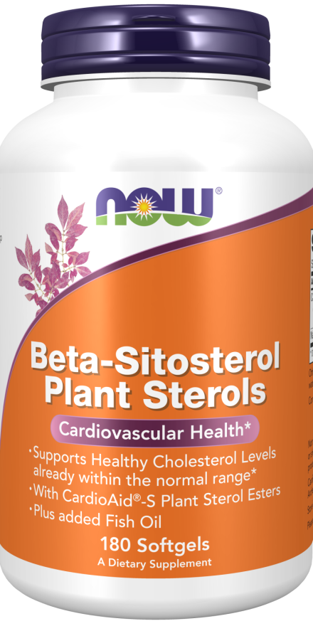 Now Foods Beta-Sitosterol Plant Sterols Softgels