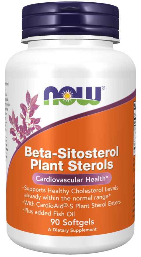now foods Beta-Sitosterol Plant Sterols Softgels