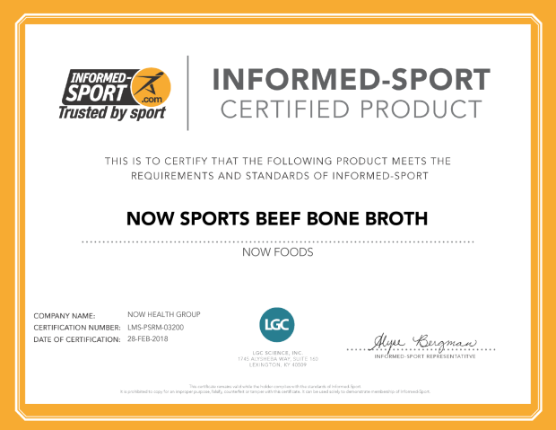 Now Foods Bone Broth Beef Powder