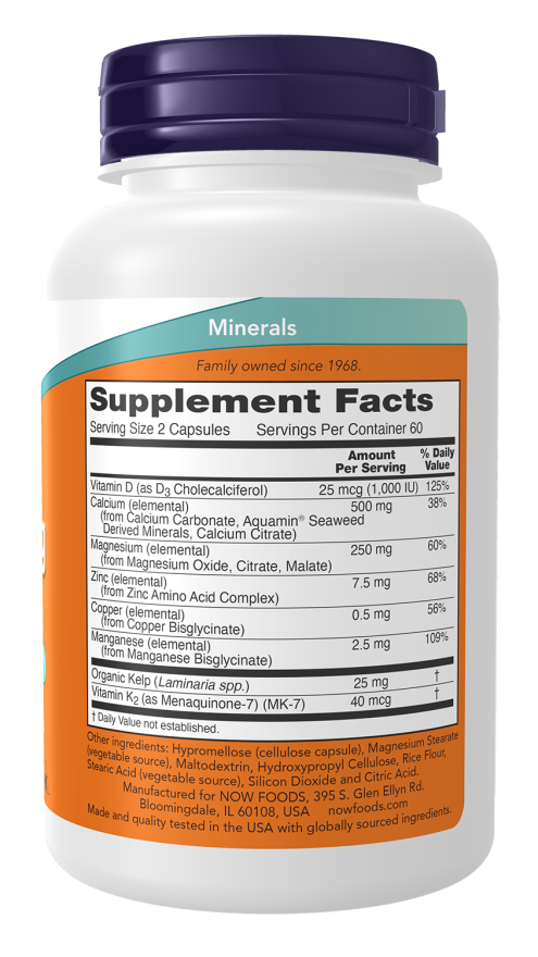 Now Foods Cal-Mag Caps Capsules