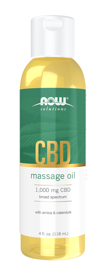 now foods CBD Massage Oil