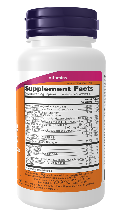 Now Foods Coenzyme B-Complex Veg Capsules