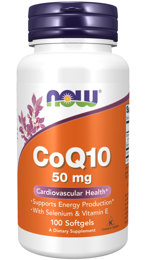 Now Foods CoQ10 50 Mg Softgels