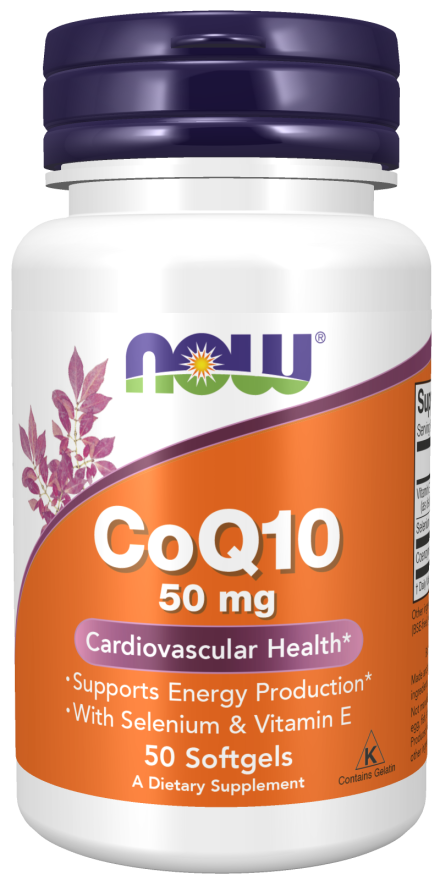 now foods CoQ10 50 mg Softgels