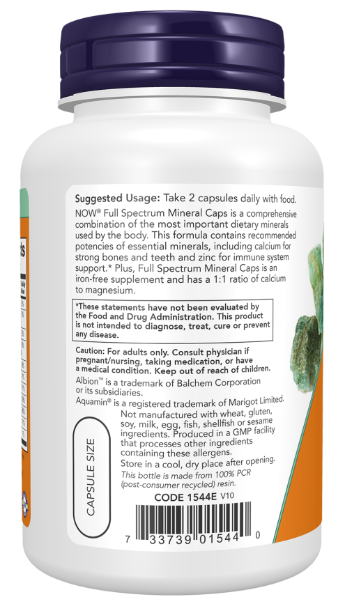 Now Foods Full Spectrum Mineral Caps Capsules