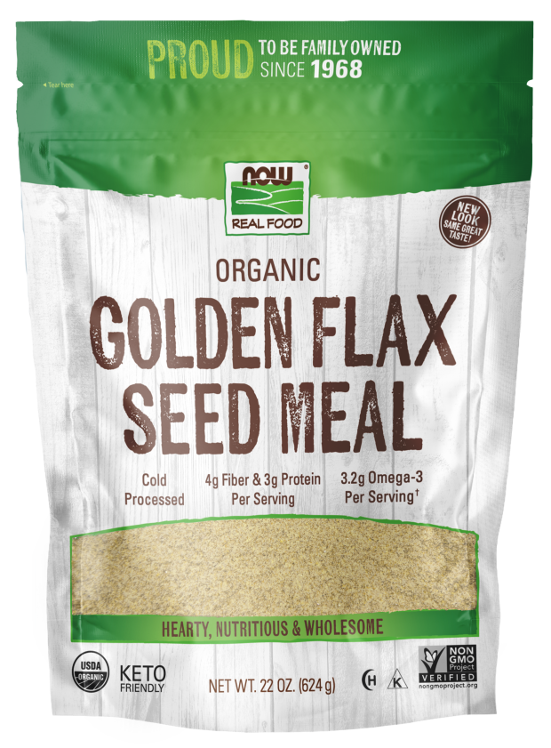 Now Foods Golden Flax Seed Meal Organic