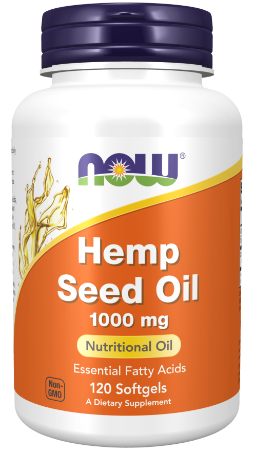 now foods Hemp Seed Oil 1000 mg Softgels