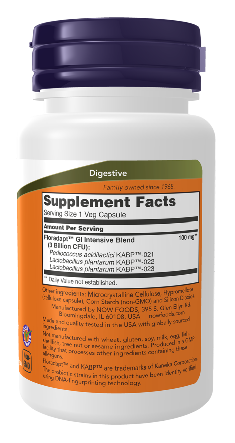 Now Foods Intestinal Bacteria Support Veg Capsules