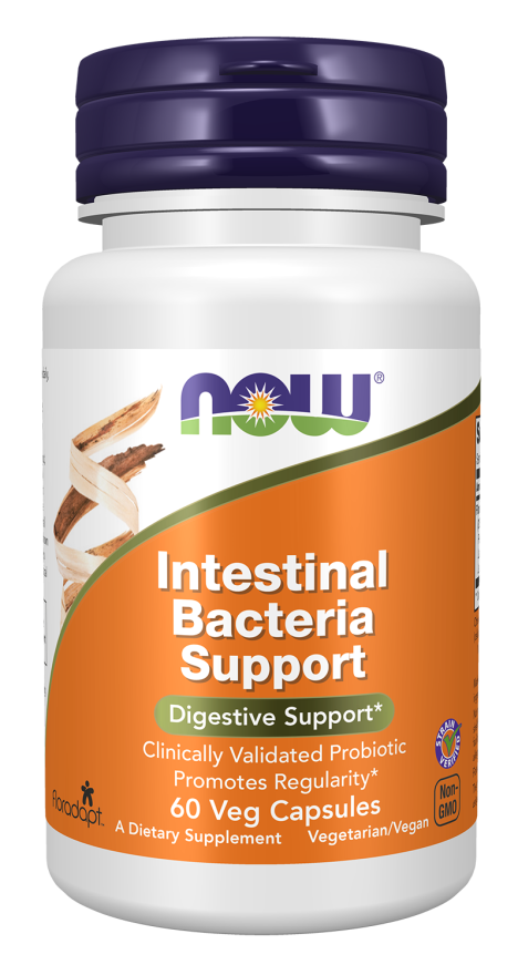 now foods Intestinal Bacteria Support Veg Capsules