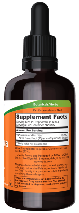 Now Foods Kava Kava Extract Liquid