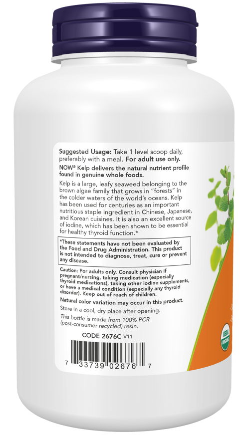 Now Foods Kelp Powder Organic