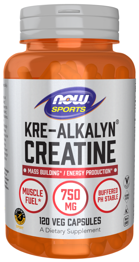now foods Kre-Alkalyn® Creatine Veg Capsules