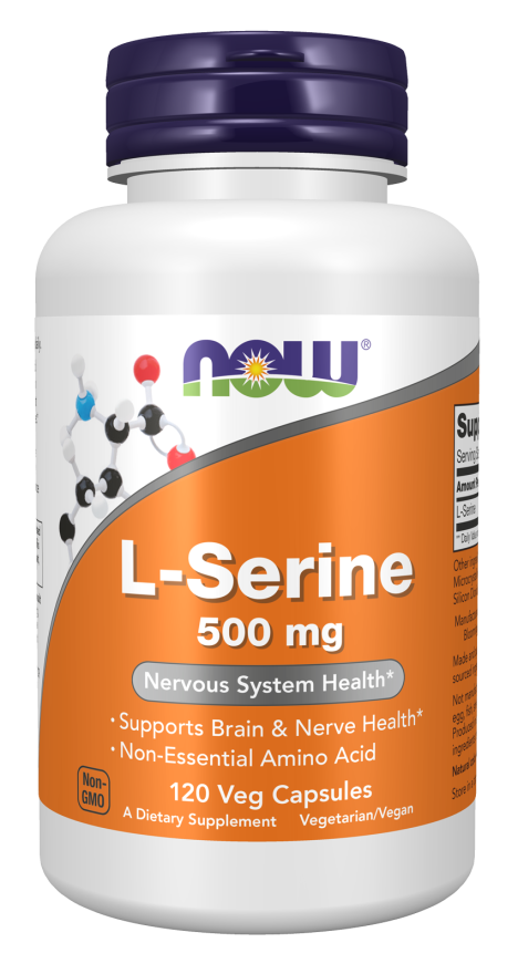 now foods L-Serine 500 mg Veg Capsules