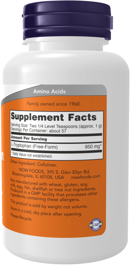 Now Foods L-Tryptophan Powder