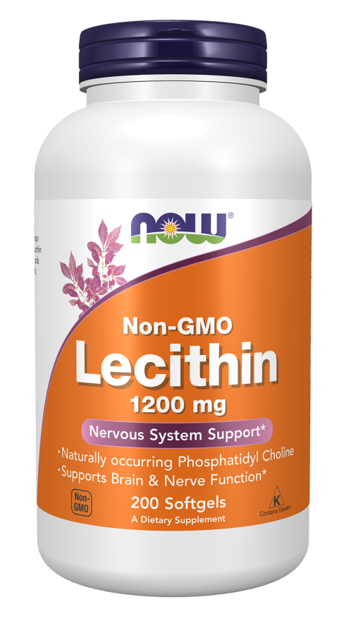 Now Foods Lecithin 1200 Mg Softgels