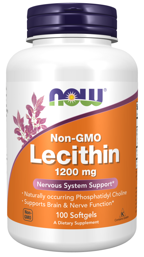 now foods Lecithin 1200 mg Softgels