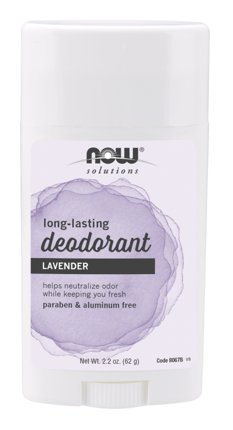 now foods Long-Lasting Deodorant Stick Lavender