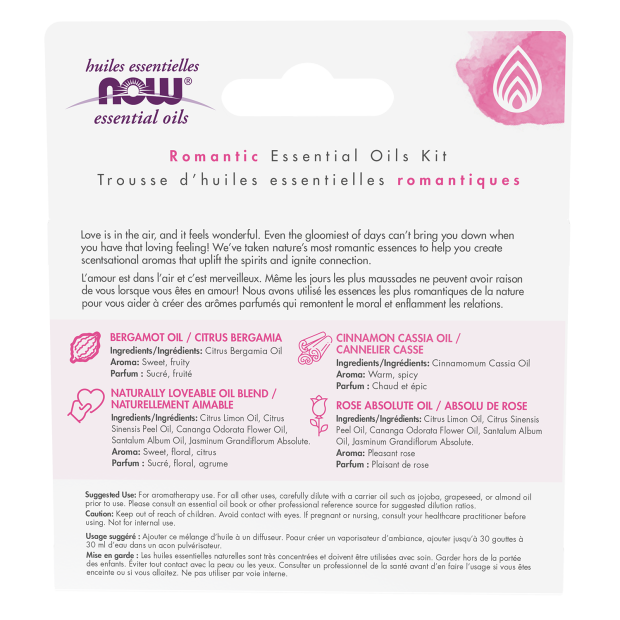 Now Foods Love At First Scent Essential Oils Kit