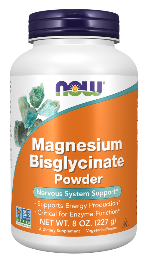 now foods Magnesium Bisglycinate Powder