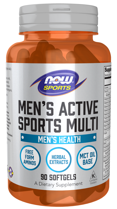 now foods Men's Active Sports Multi Softgels