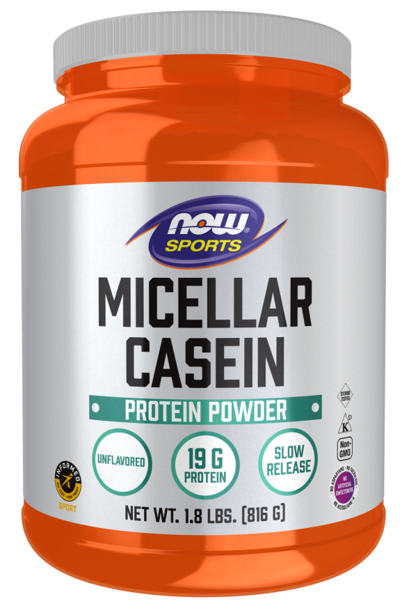now foods Micellar Casein Unflavored Powder