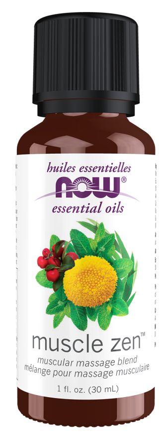 now foods Muscle Zen Oil Blend