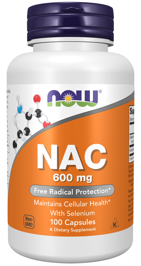 now foods NAC 600 mg Capsules