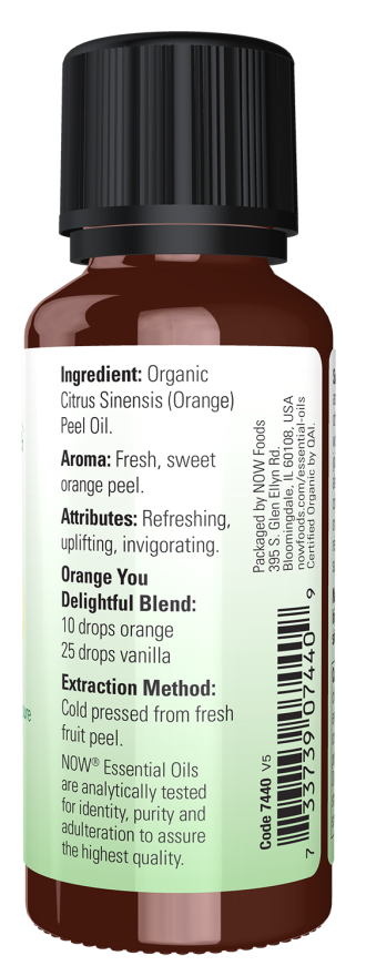 Now Foods Orange Oil Organic