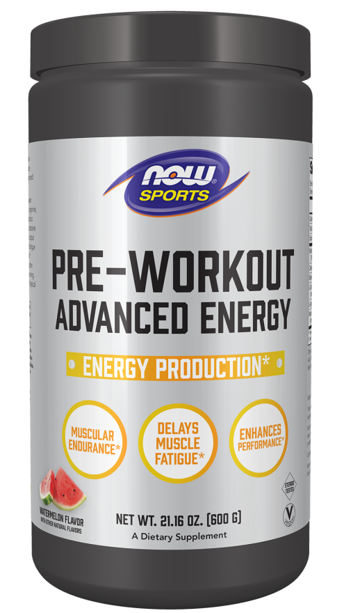 now foods Pre-Workout Advanced Energy Powder