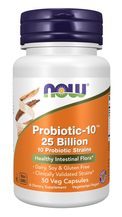 Now Foods Probiotic-10™ 25 Billion Veg Capsules