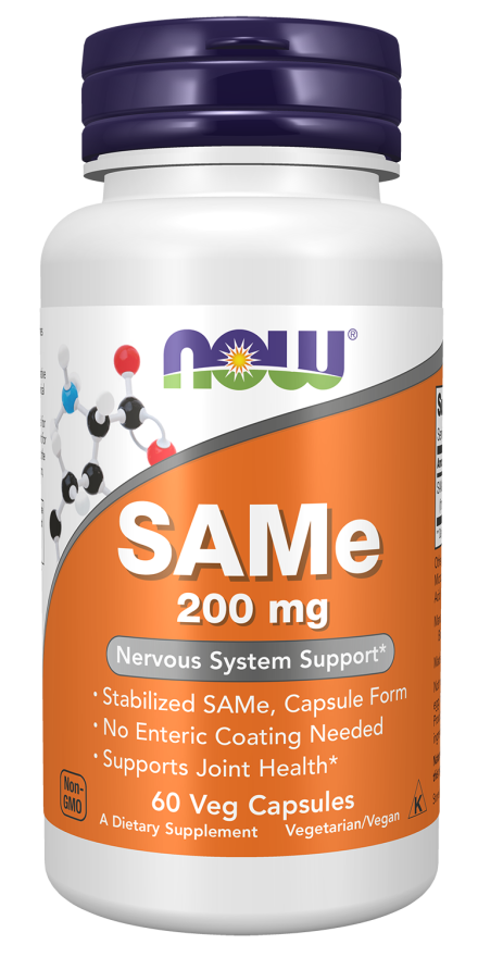 now foods SAMe 200 mg Veg Capsules