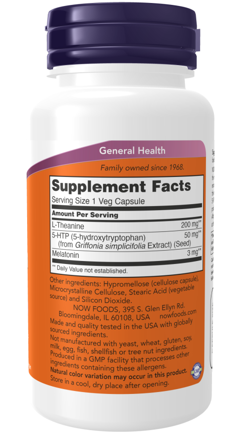 Now Foods Sleep Regimen 3-in-1 Veg Capsules