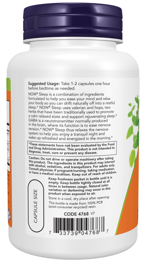 Now Foods Sleep Veg Capsules