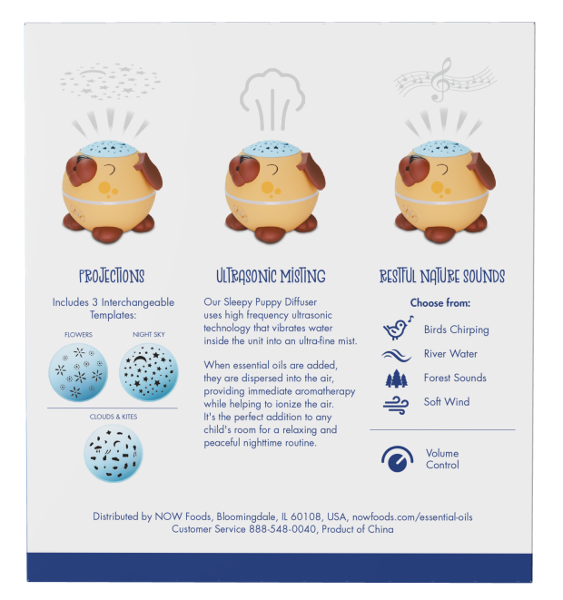 Now Foods Sleepy Puppy Essential Oil Diffuser