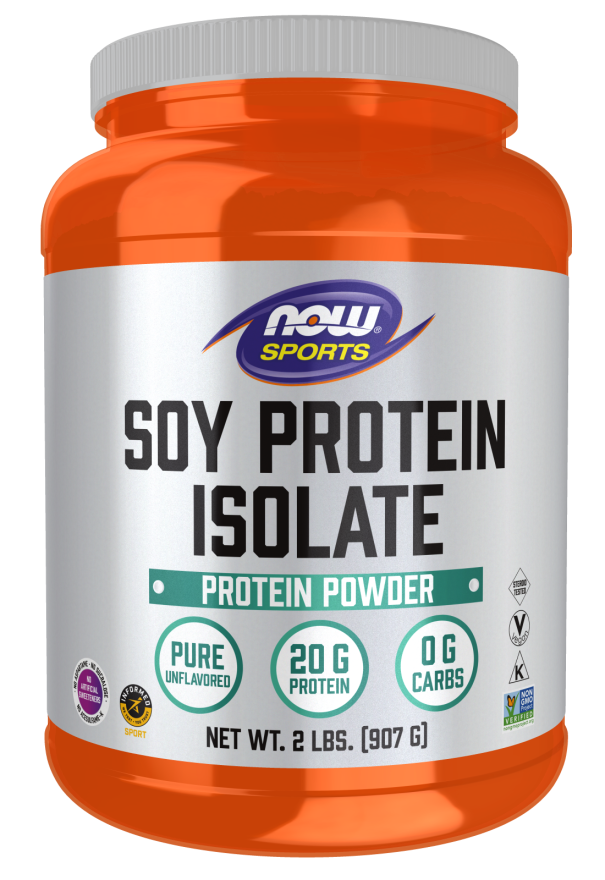 Now Foods Soy Protein Isolate Unflavored Powder