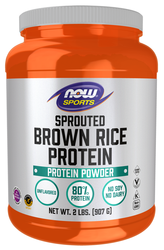 now foods Sprouted Brown Rice Protein Powder