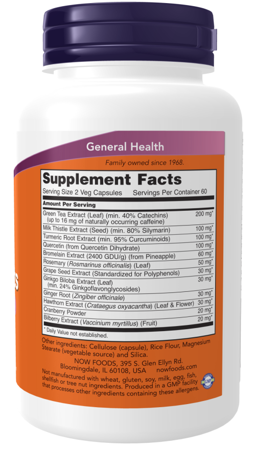 Now Foods Super Antioxidants Veg Capsules