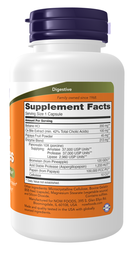 Now Foods Super Enzymes Capsules