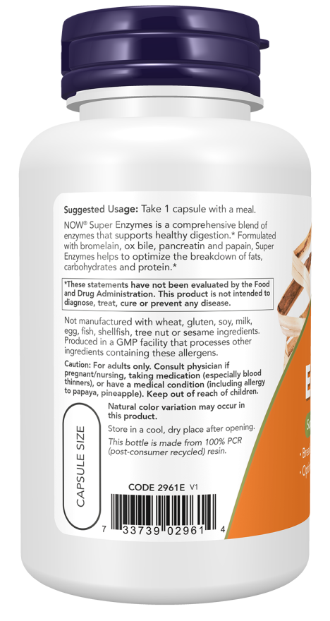 Now Foods Super Enzymes Capsules