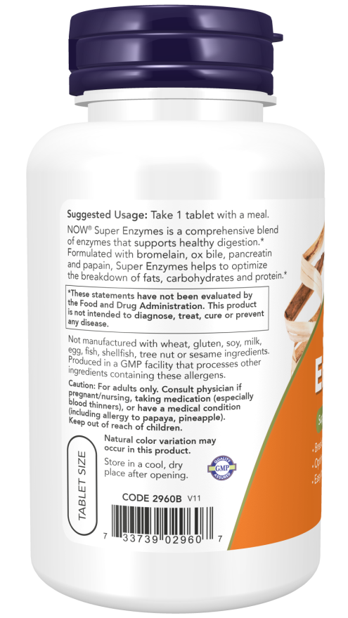 Now Foods Super Enzymes Tablets