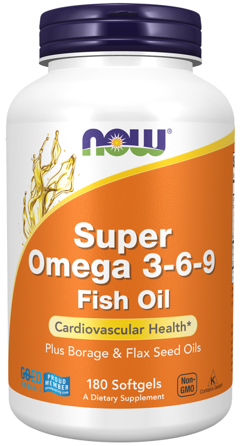 Now Foods Super Omega 3-6-9 Softgels