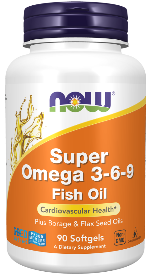 now foods Super Omega 3-6-9 Softgels