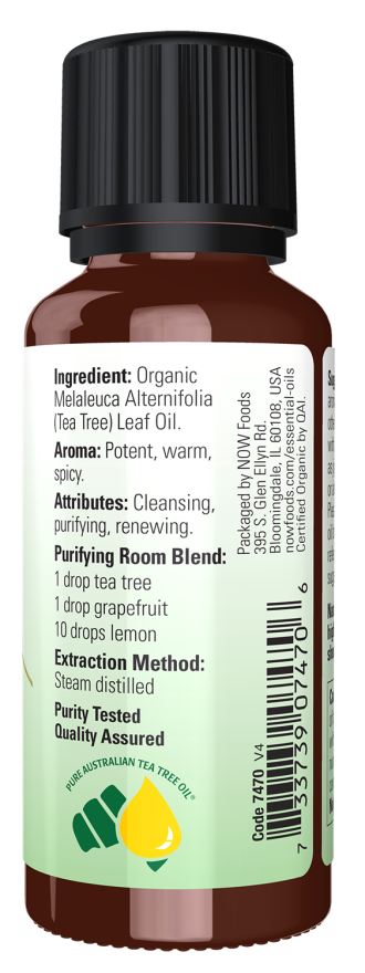 Now Foods Tea Tree Oil Organic