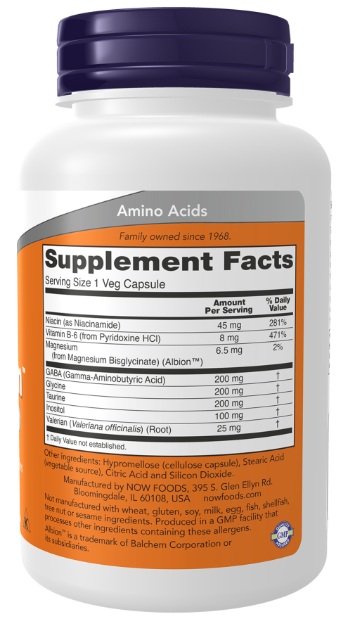 Now Foods True Calm™ Veg Capsules