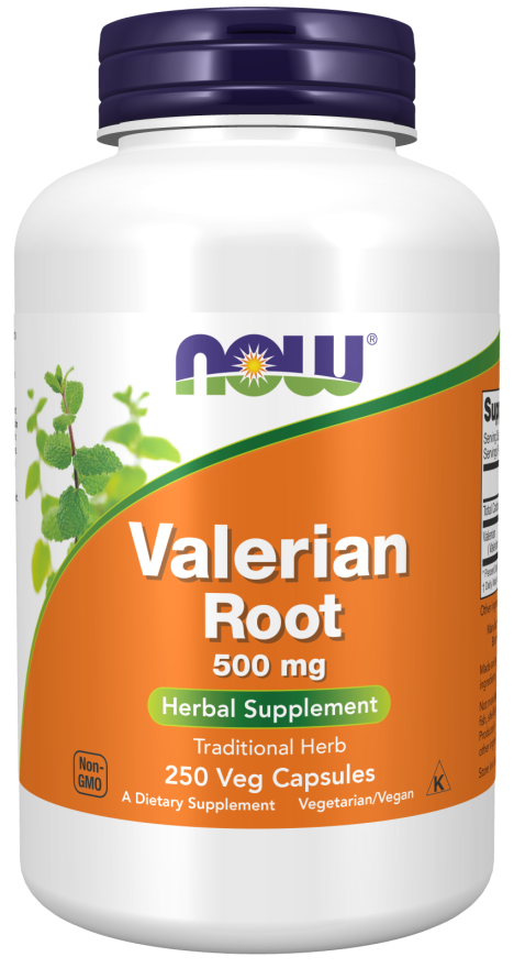 Now Foods Valerian Root 500 Mg Veg Capsules
