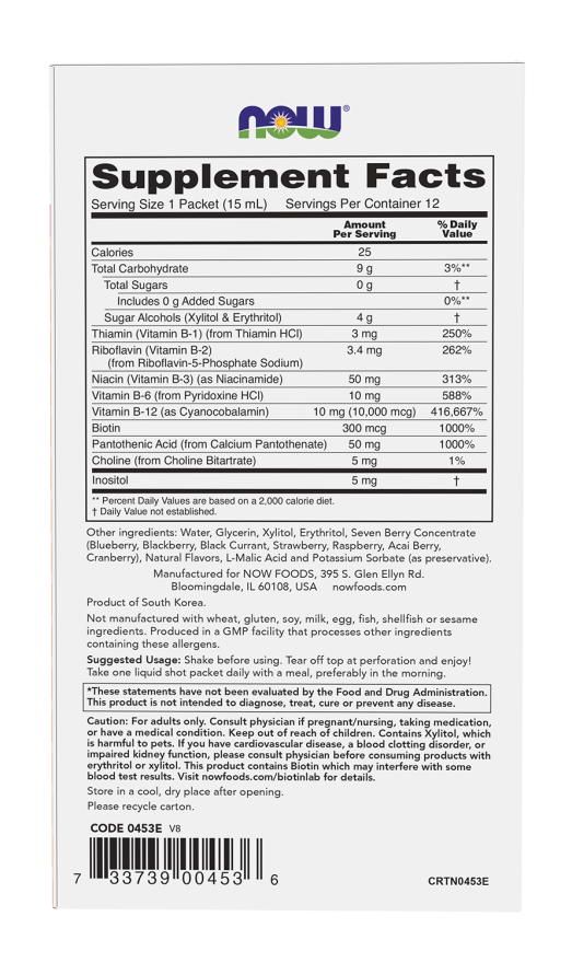 Now Foods Vitamin B-12 10 000 Mcg Shots