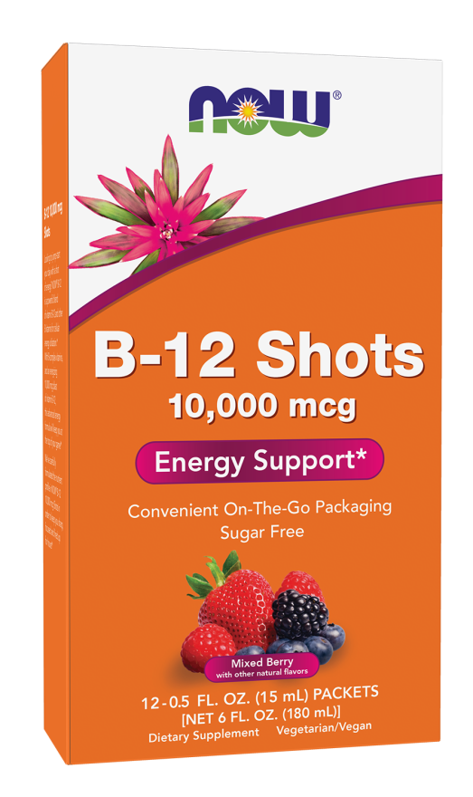now foods Vitamin B-12 10 000 mcg Shots