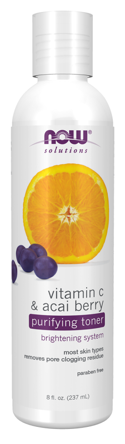 now foods Vitamin C & Acai Berry Purifying Toner