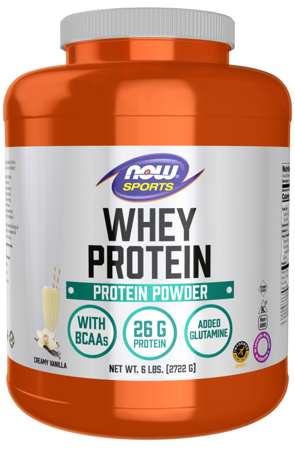 Now Foods Whey Protein Creamy Vanilla Powder