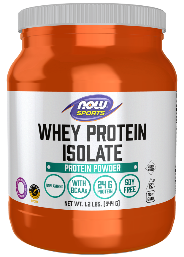 now foods Whey Protein Isolate Unflavored Powder